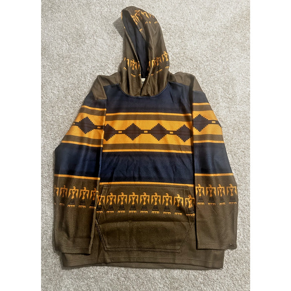 Domini International Other - Domini International Hoodie Men’s XL Southwestern Aztec Thunderbird Pullover